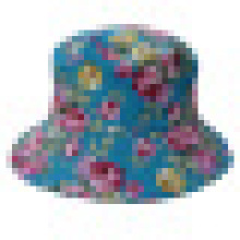 Bucket Hat with Floral Fabric (BT076)